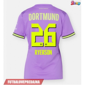 Lacne Ženy Futbalové dres Borussia Dortmund Julian Ryerson #26 2026-27 Krátky Rukáv - Tretina